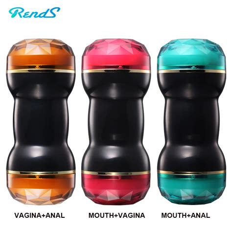 Double Sex Hole Strong Suction Pocket Pussy Toys Girl Realistic Men Aircraft Cup Male