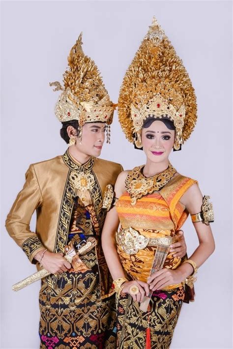 Balinese Wedding Baju Pengantin Pengantin Model Pakaian