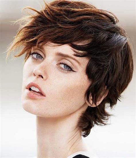 Long Pixie Haircuts For Wavy Hair Reverasite