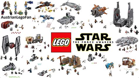 All Lego Star Wars Force Awakens Sets Compilation Lego Speed Build