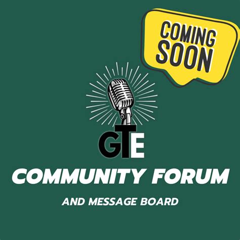 Community Forum Gregterryorg