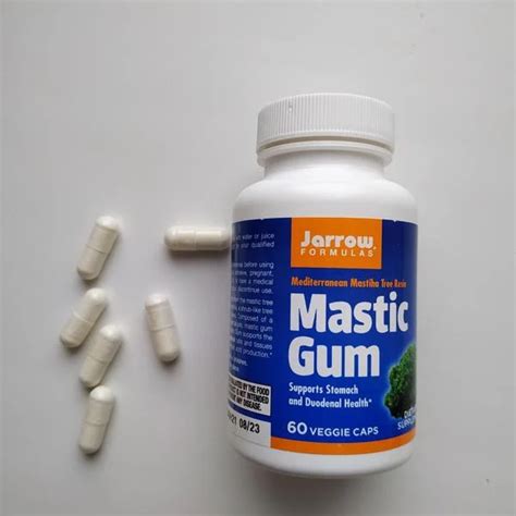 Mastic Gum Guma De Mastic Jarrow Formulas 60 Capsule