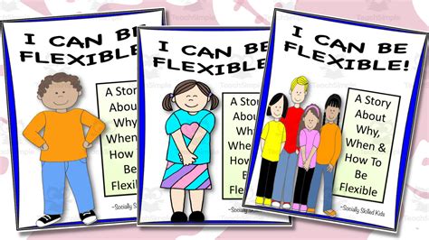 I Can Be Flexible Social Skills Story And Activities For K 2nd By