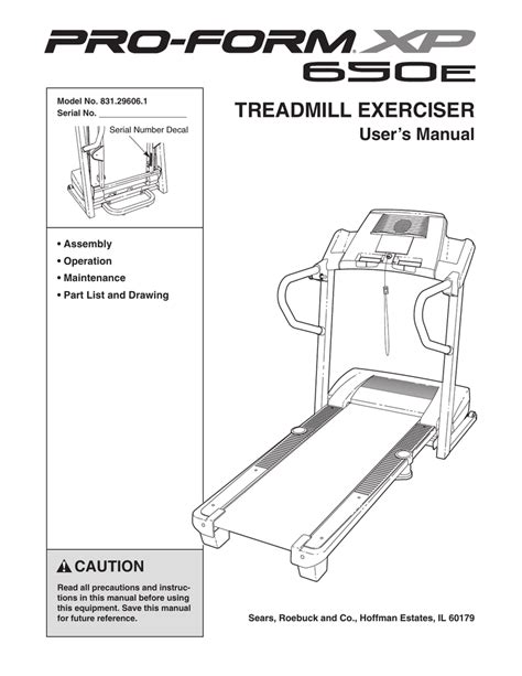 Before you begin thank you for selecting the revolutionary proform xp 650e treadmill. Proform Xp 650E Review / Proform treadmill proform treadmills proform 560 crosstrainer treadmill ...