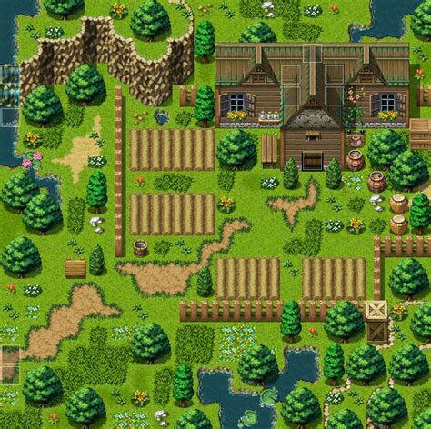 Pin By Troy Hepfner On Rpg Maker Maps Pixel Art Landscape Pixel Art