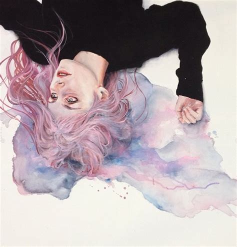 Agnes Cecile Watercolor Paintings Artpeoplenet For Artists