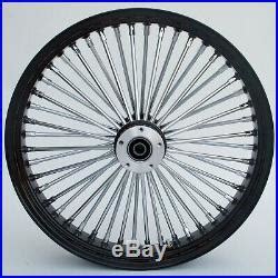 You will receive one fat spoke wheel for harley motorcycle. Fat Spoke 21 Front Wheel Black 21 X 3.5 Harley Electra ...