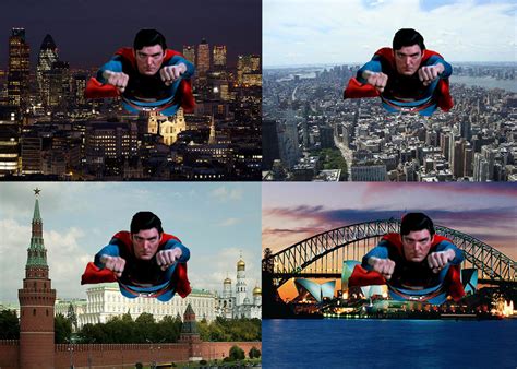 Travelling The World Superman Iv Style By Stick Man 11 On Deviantart
