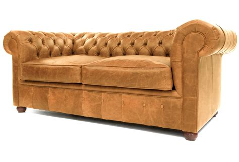 Chester Hobnail Leather Seater Chesterfield From Old Boot