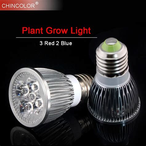 Led Grow Lamp Bulb Led Grow Lights Full Spectrum 5w E27 For Flower