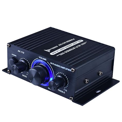 Mini Hi Fi Audio Amplifier Btl Out Audio Car Amplifier Power Dc 12v För