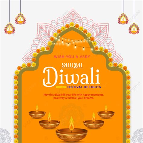 Diwali Festival Wishing Social Post Cretive Design Diwali Festival