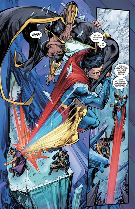The Brief Comic Book History Of Black Adam Vs Superman Gamesradar