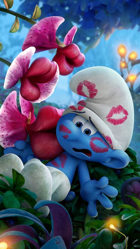 Clumsy Smurf Smurfs The Lost Village Wallpapers Hd