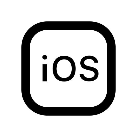 Ios Logo Vector Png Transparent Ios Logo Vectorpng Images Pluspng