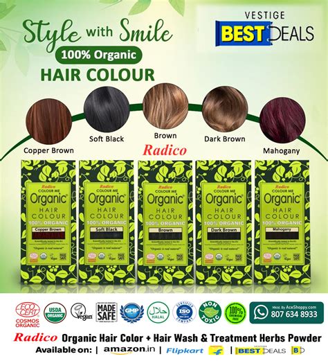 Radico 100 Organic Hair Color Products Buy Radico Colour Me Organic Hair Colour And Hair