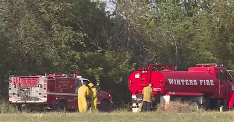 Firefighter Suffers Medical Emergency While Battling Grass Fire Near Vacaville CBS Sacramento