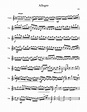 Allegro Sheet music for Violin | Download free in PDF or MIDI ...