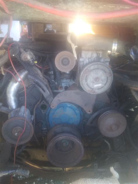 I Need V Belt Configuration For My Chevrolet Motorhome Its A 1979 454