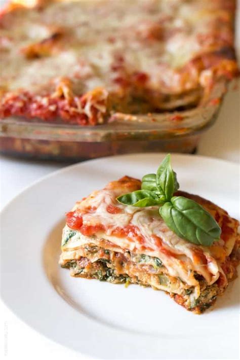 15 Easy Vegetable Lasagna Recipes Homemade Recipes