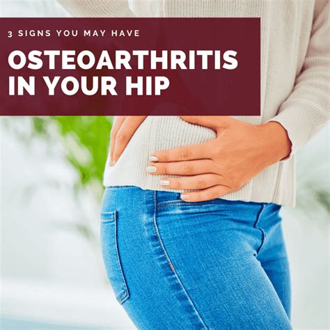 3 Signs You May Have Osteoarthritis In Your Hip Orthopaedic Institute