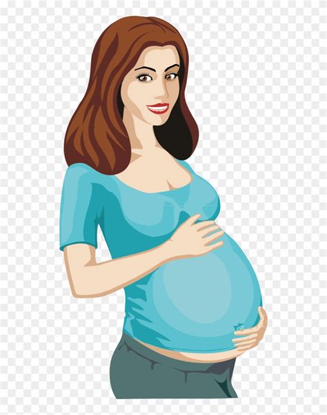 Pregnancy Woman Clip Art Pregnant Women Vector Free Transparent PNG