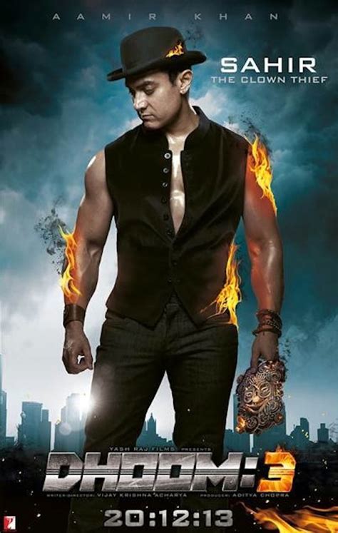 Aamir Khan As Sahir In Dhoom 3 First Look