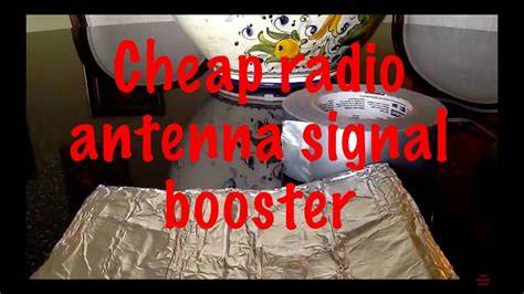 6 terk amplified am/fm stereo indoor antenna. How to Make a CHEAP and Temporary Radio Antenna Signal Booster - YouTube