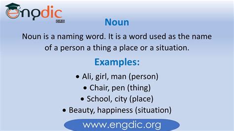 Noun And Its Types In English Grammar Pdf Engdic