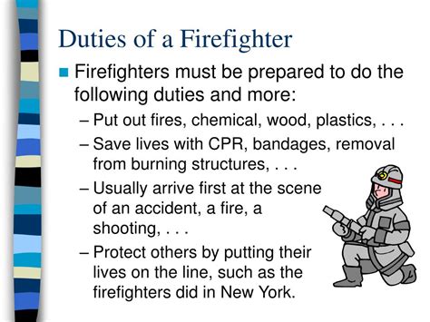 Ppt My Career As A Firefighter Powerpoint Presentation Free Download
