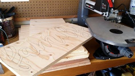 We here to help you with that. Do it Yourself Word Art {Easy Scroll Saw Woodworking DIY Project and FREE Template ...
