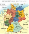 Mapa de Alemania - Tamaño completo | Gifex