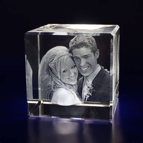 Photo Crystal Cube Large 3d Au