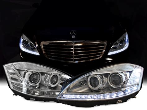 Facelift Led Mercedes W S Class Afs Bi Xenon Headlight Philips