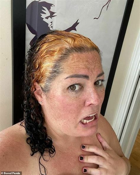 People Share Hair Dye Fails And One Covered Bleached Locks With