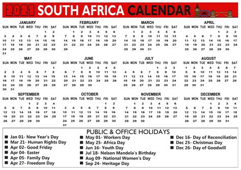 Calendar 2023 Printable South Africa Get Latest 2023 News Update