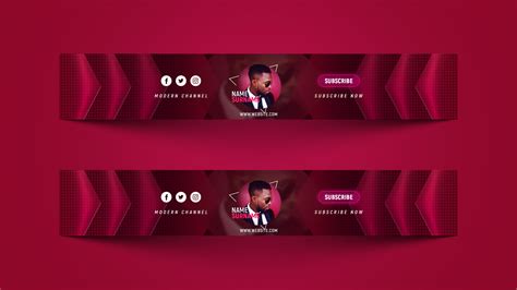 How To Create A Youtube Channel Art Banner Photoshop Tutorial