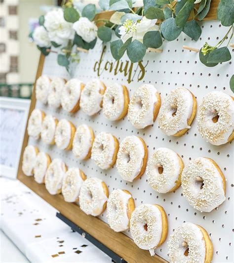 The Donut Wall Is The Latest Tasty Wedding Trend Thats Taking Over The