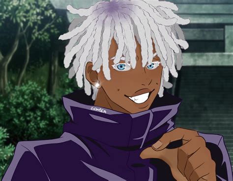 Gem ⁎⁺˳ ༚ On Twitter Black Anime Guy Black Cartoon Characters Black