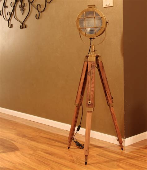 Marine Tripod Floor Lamps Marine Nautical Tripod Floor Lamps