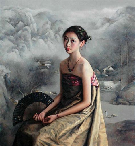 Zhao Kailin 1961 Figurative Painter