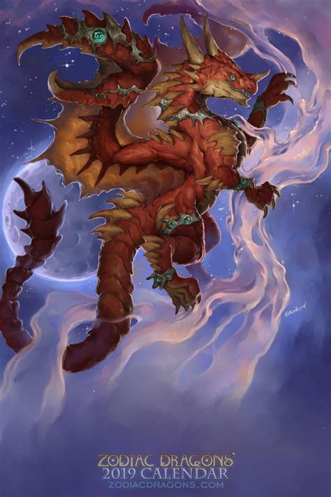 2019 Zodiac Dragon Cancer By The Sixthleafclover On Deviantart