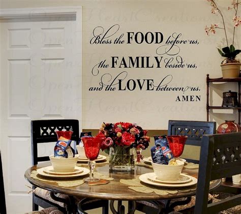 35 Most Creative Dining Room Wall Quotes Ideas For Amazing Home Decor