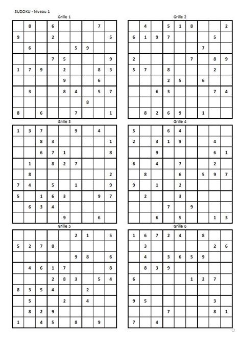 Check spelling or type a new query. Sudoku Force-1 : Grilles 1 à 6 | Sudoku, Point de croix