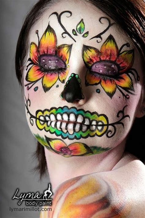 amazing inspirations for dia de los muertos makeup