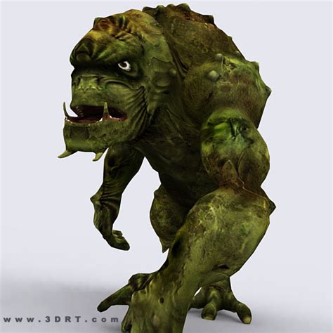 3drt Troll Monster Gamedev Market