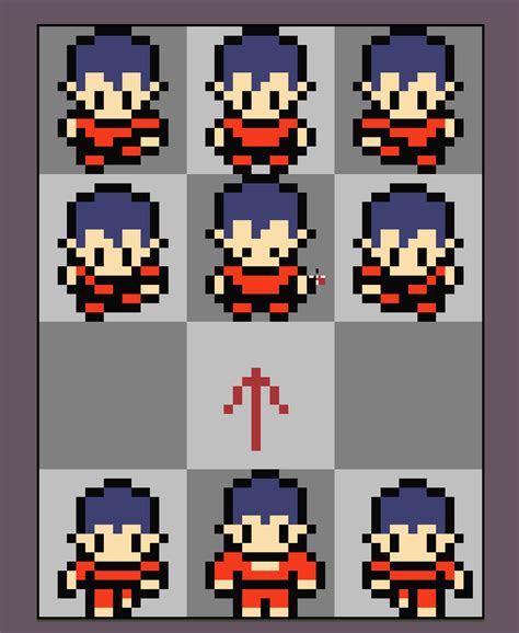 16x16 Rpg Character Sprite Sheet By Javikolog Kulturaupice