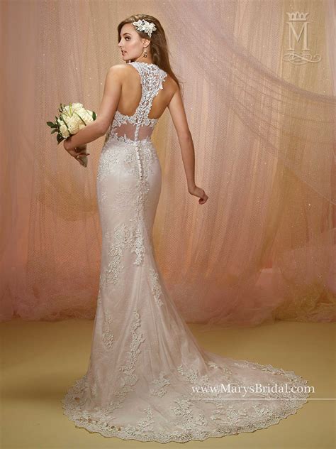 Bridal Wedding Dresses Style 6496 In Blush Ivory Or White Color