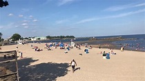 Visiting Rye beach NY - YouTube