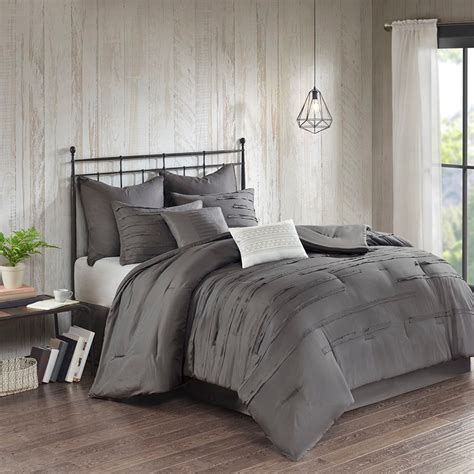 Jenda Grey by FiveTen 510 Designs Bedding - BeddingSuperStore.com
